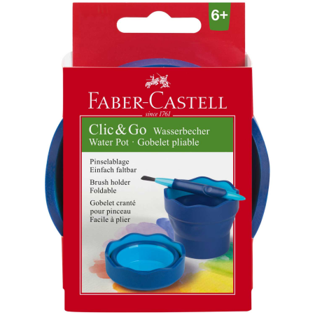Accesorii pentru pictură - Pahar pentru Pictură Simplu Click & Go Faber-Castell
