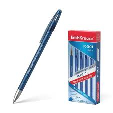 Papetărie - Pix cu gel ștergabil ErichKrause R-301 Magic Gel, 0,5 mm, albastru