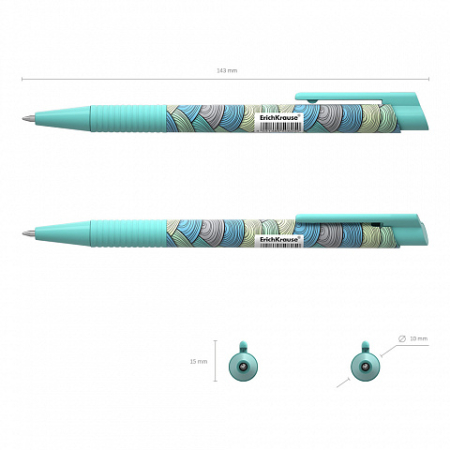 Pixuri - Pix ErichKrause ColorTouch Matic&Grip Emerald Wave, 0,7 mm