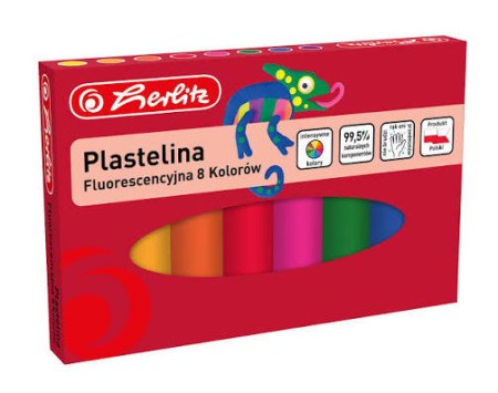 Plastilină - Plastilină Herlitz, 8 culori