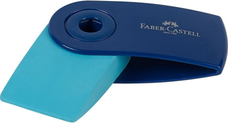 Radiere - Radieră Faber-Castell Trend Rubber Sleeve Mini, Mix Culori