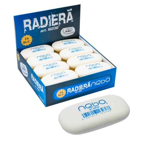 Radiere - Radieră ovală NEBO