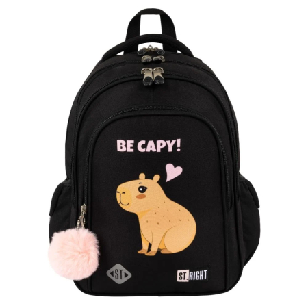 Ghiozdane Gimnaziu și Liceu - Rucsac Ergonomic ST.RIGHT Be Capy, 4 Compartimente, 43 × 31 × 20 cm