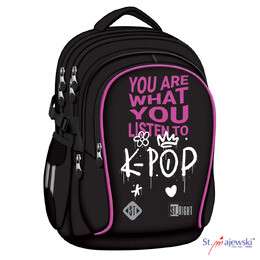 Ghiozdane Gimnaziu și Liceu - Rucsac Ergonomic ST.RIGHT K-Pop Rhythm, 43 × 31 × 20 cm