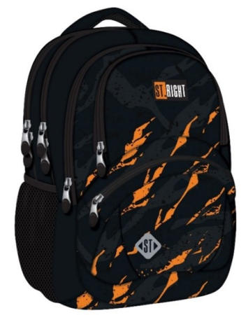 Ghiozdane Gimnaziu și Liceu - Rucsac Ergonomic ST.RIGHT Lava, 24 L, 42 × 30 × 20 cm