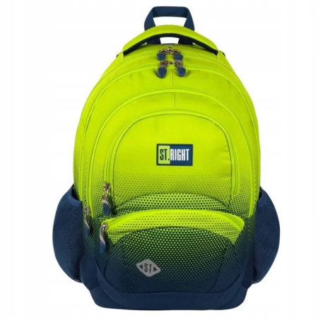 Ghiozdane Gimnaziu și Liceu - Rucsac Ergonomic ST.RIGHT Lemon Gradient, 24 L, 42 × 30 × 20 cm
