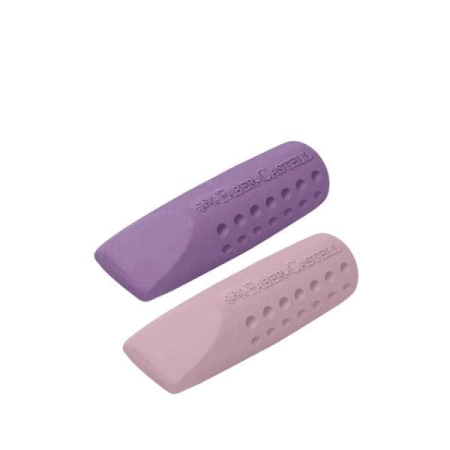 Radiere - Set 2 Radiere Faber-Castell Grip 2001 pentru Creion