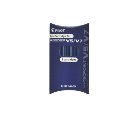Papetărie - Set 3 Rezerve Roller Pilot V5/V7 Hi-Tecpoint Reîncărcabil