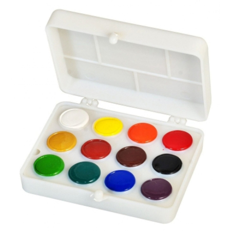 Acuarele - Set acuarele Colibri CFP, 12 godete