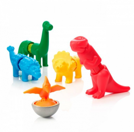 Joc magnetic Smart Max, My First Dinosaurs, Primii mei dinozauri, 14 piese [1]