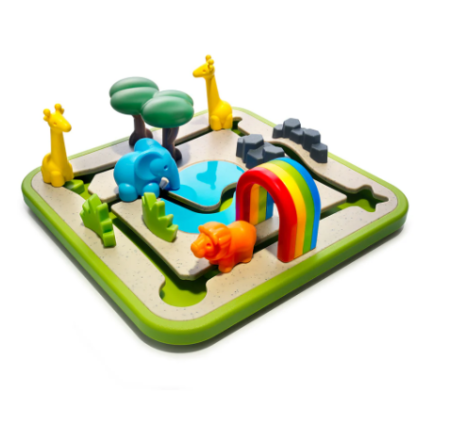 Smart Games - Safari Park Jr., joc de logica cu 60 de provocari, 3+ ani [1]