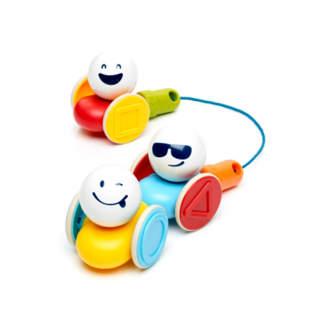 Joc magnetic Smart Max, My First Wobbly Cars, Primele mele masini amuzante, 7 piese [2]