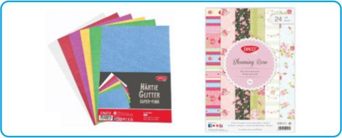 Hârtie craft & decorativă