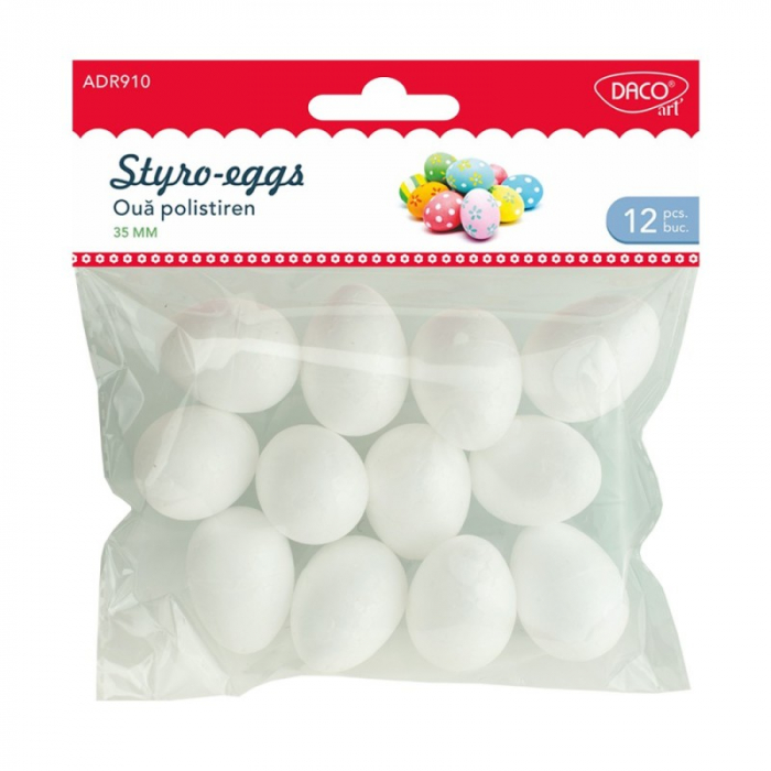 Accesorii craft - AD910 Oua polistiren 3.5 CM [1]