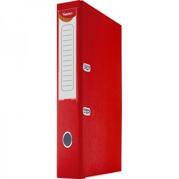 Biblioraft plastifiat 50 mm NOKI Rosu [1]