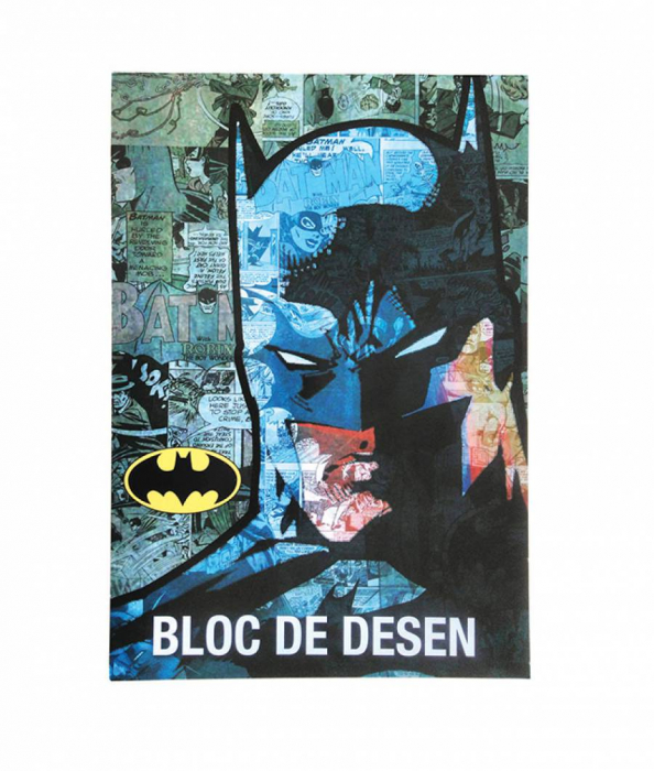 Bloc desen A4 160g 16 file Batman [1]