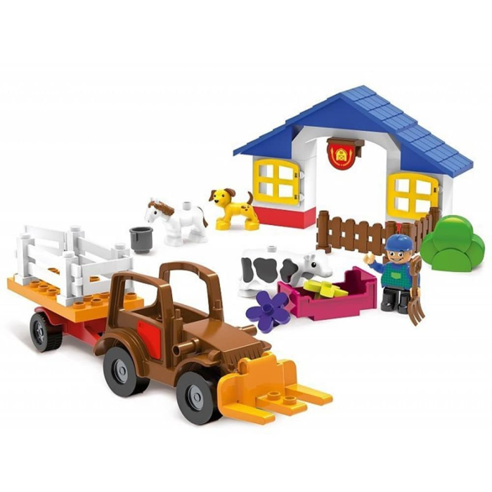 Blocki Mubi, Ferma+Tractor, 32 Piese [2]