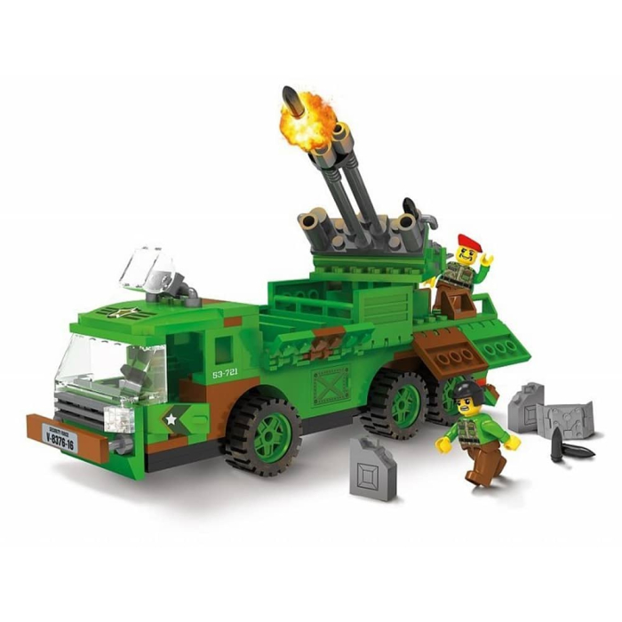 Blocki My Army, Tir Militar Cu Lansator Rachete, 222 Piese [3]