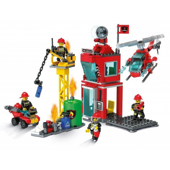 Blocki My Fire Brigade, Utilaj Pompieri, 75 Piese [2]