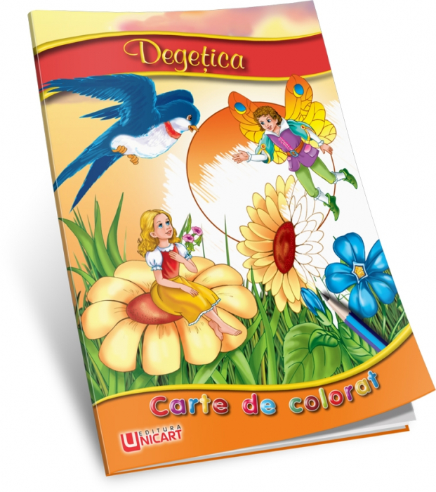 Carte de colorat - Degetica [1]