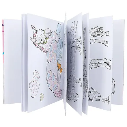 Carte de colorat si design MissMelody [4]