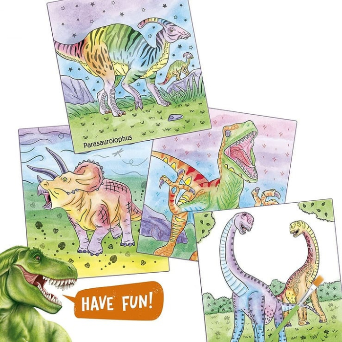 Carte magica cu acuarela Dino World [3]