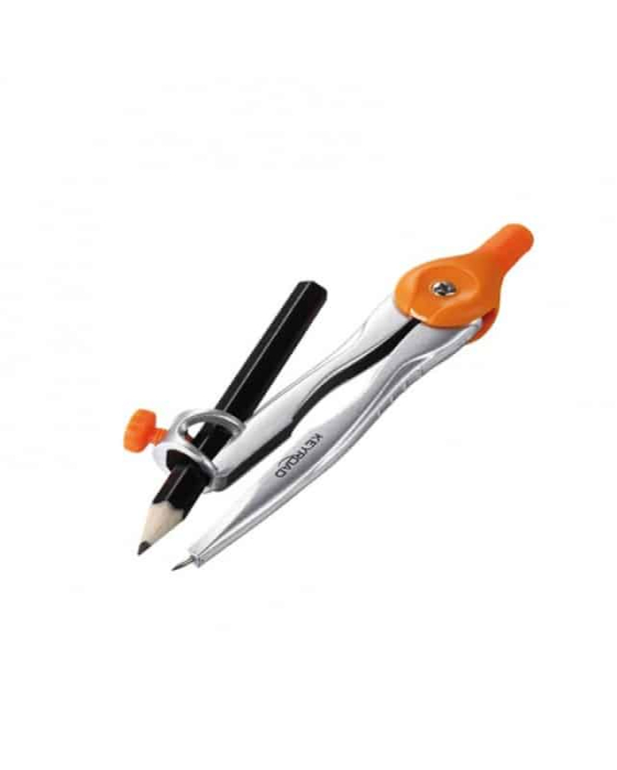 Compas metalic cu creion, Keyroad Metal Vivi [2]