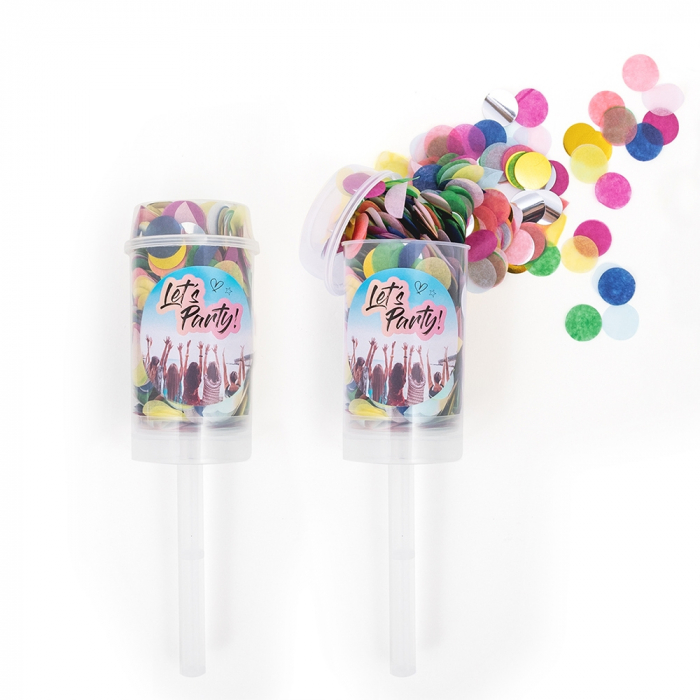 Confetti color, mini tub cu presiune, 17.8 cm, 12g [3]
