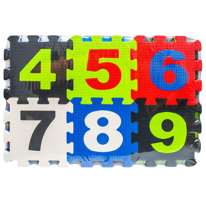 Covoras buretat, Litere + cifre, 48x32 cm, 6 buc [3]