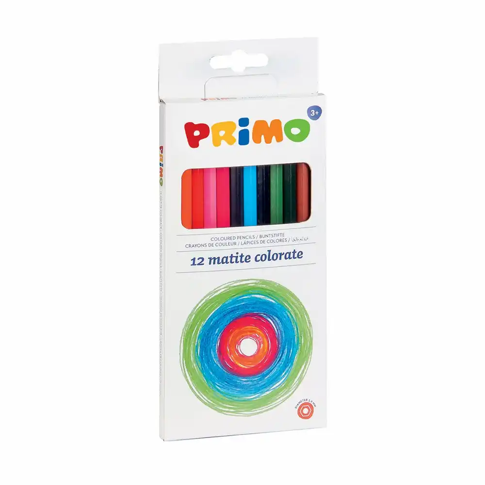 Creioane colorate Morocolor Primo, 12 culori/cutie [1]