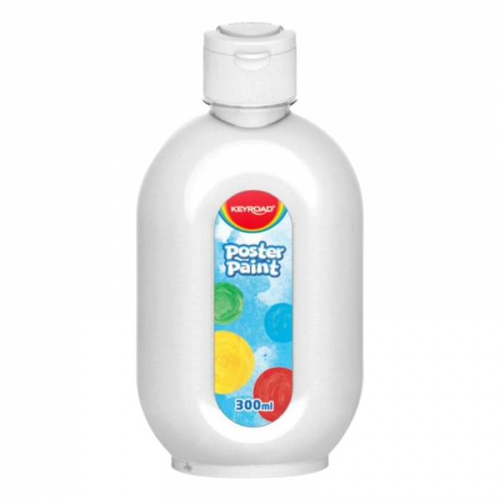 Culori tempera Keyroad, 300ml,ALB [1]