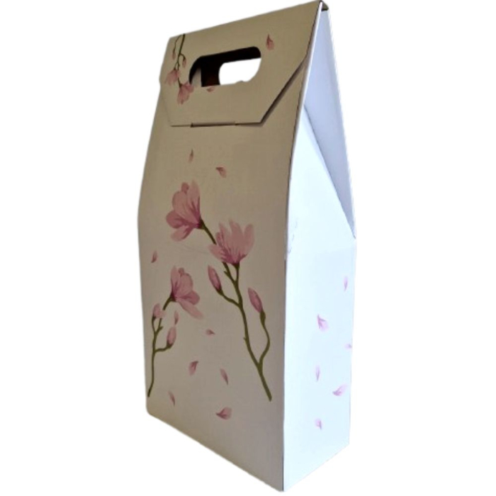 Cutie cadou carton ondulat model magnolie 198x98x395 mm [3]