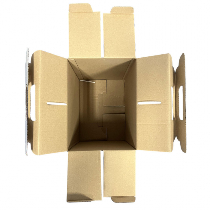 Cutie Carton Cadou Auriu Craciun 280x200x350 mm [2]