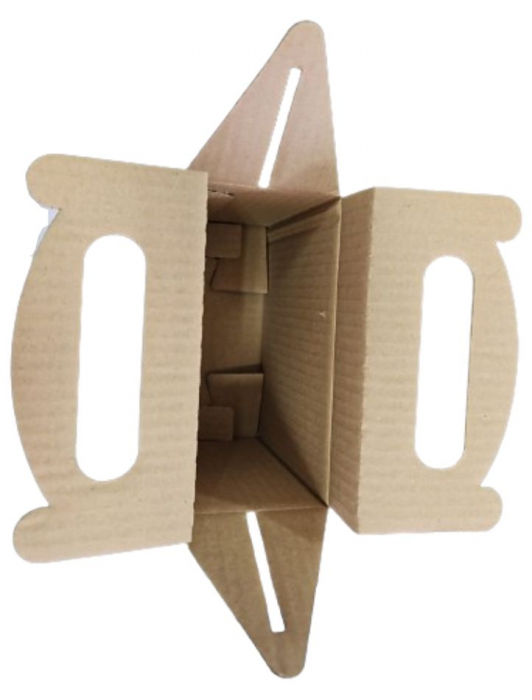 Cutie Carton Cadou Craciun Albastra Mica [2]