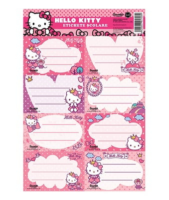 Etichete scolare Hello Kity 40 / set [1]