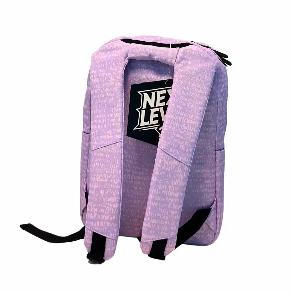 Ghiozdan monocrom Next Level 3 compartimente lila 43x30x13CM [2]