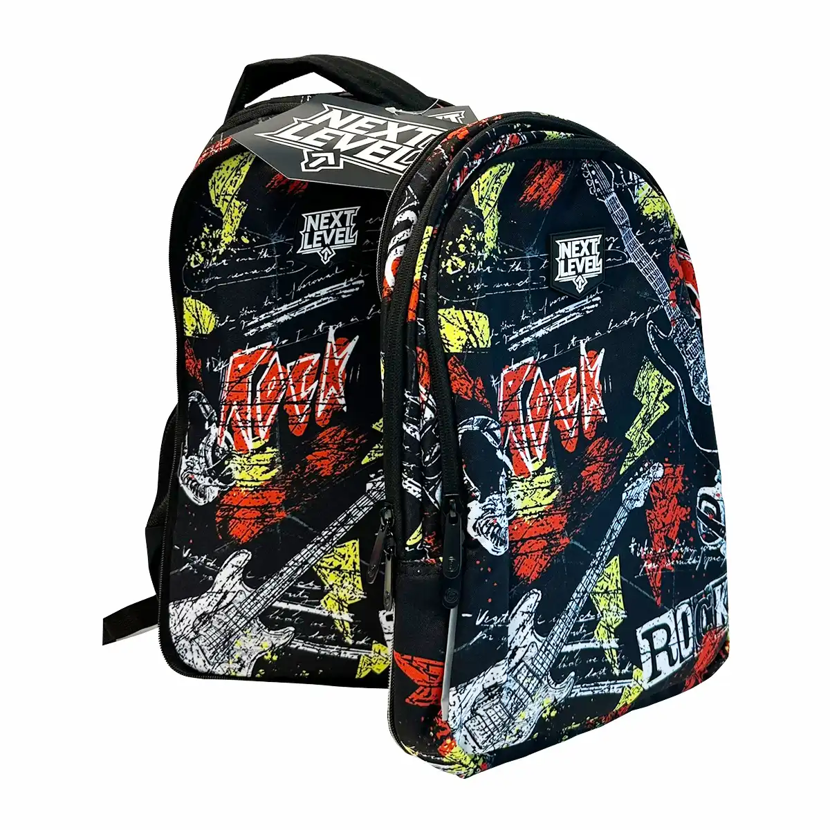 Ghiozdan Next Level 2 in 1 colectia 4EverRock 4 comp 48x33x23cm [5]