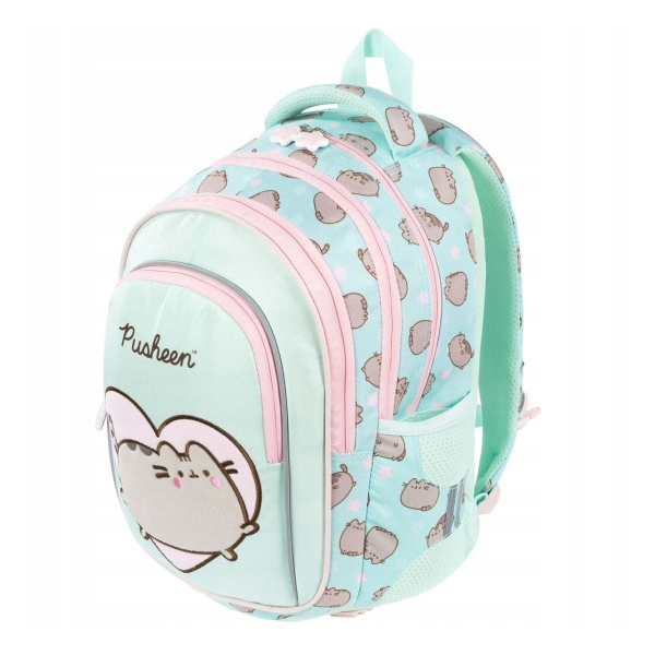 Ghiozdan scolar 4 compartimente Pusheen Pastel [2]