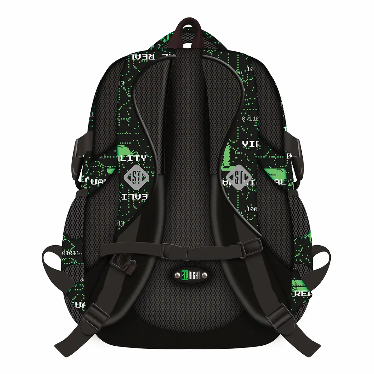 Ghiozdan ST Right VR Gamer 4 compartimente, 43x32x20 cm [2]