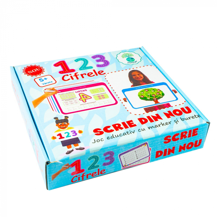 Joc educativ scrie din nou, Cifre [2]