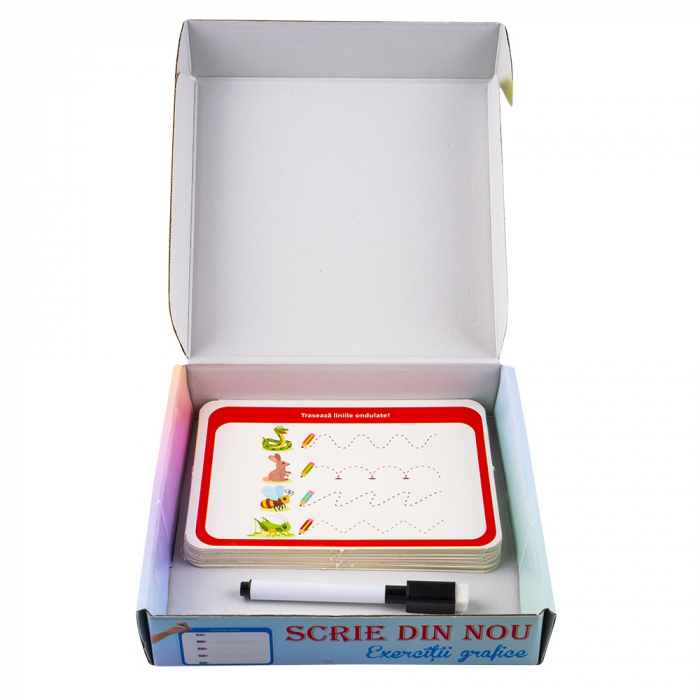 Joc educativ scrie din nou, Exercitii grafice [3]