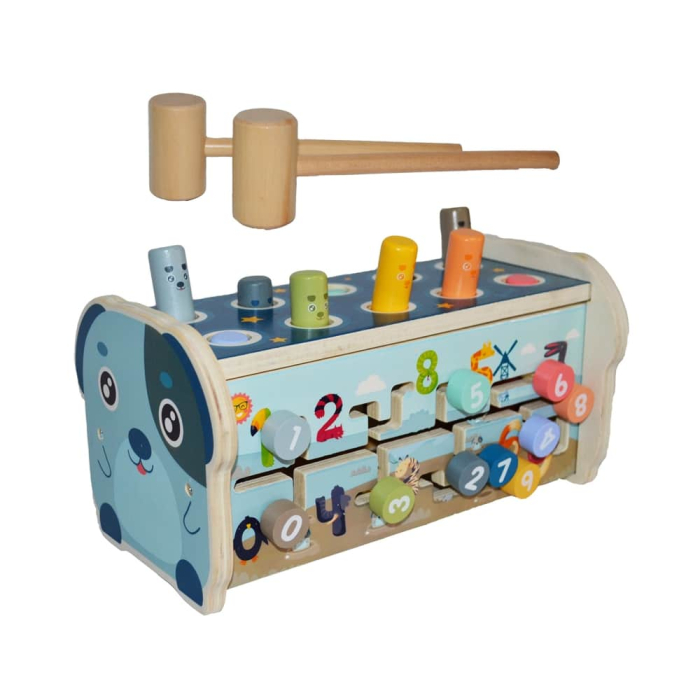 Jucarie 2 in 1, Din Lemn [3]