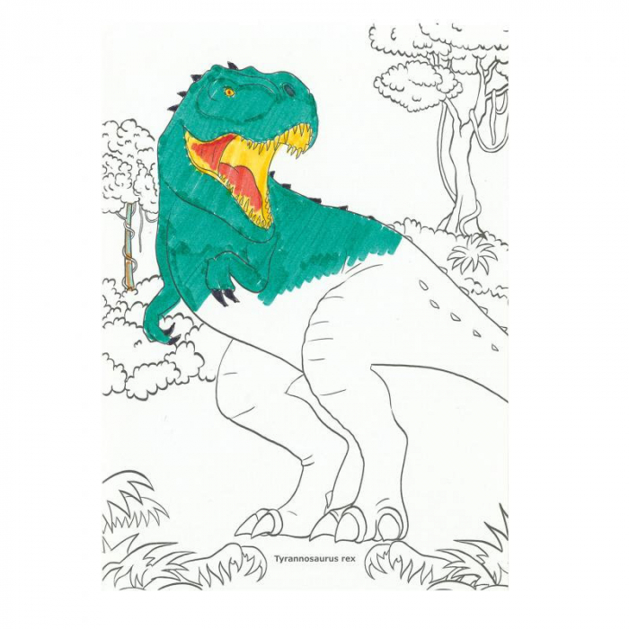 Carioci Magic Marker Set 9 bucati Dino World [4]