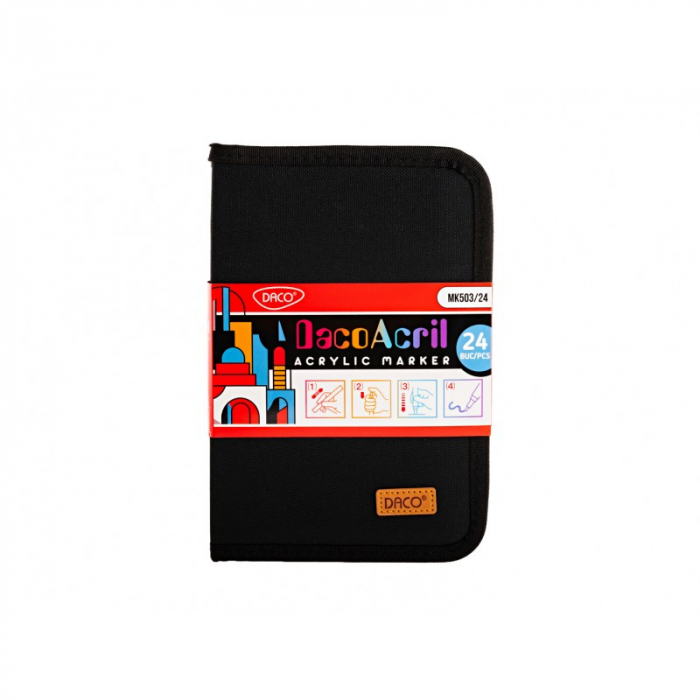 Marker Acrilic DACO, Set 24 [2]