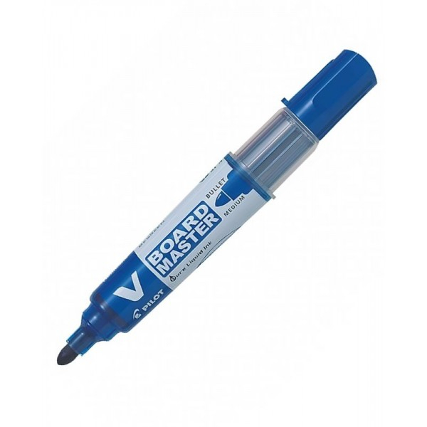 Marker tabla Pilot Albastru, varf rotund, 2.3mm, cu rezerva [1]
