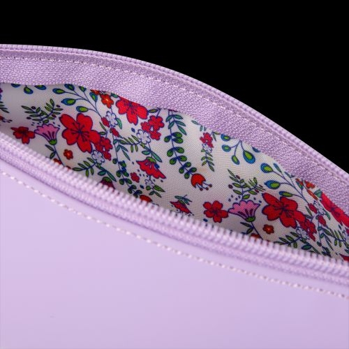 PENAR OXFORD FLORAL PASTEL, TIP ETUI ROTUND, CULOARE LILA [2]