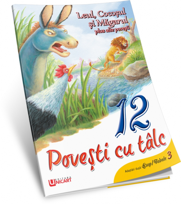 Povesti cu talc - Leul, cocosul si magarul [1]
