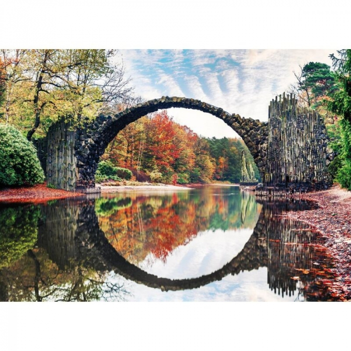 Puzzle 500 piese Podul de piatra [2]