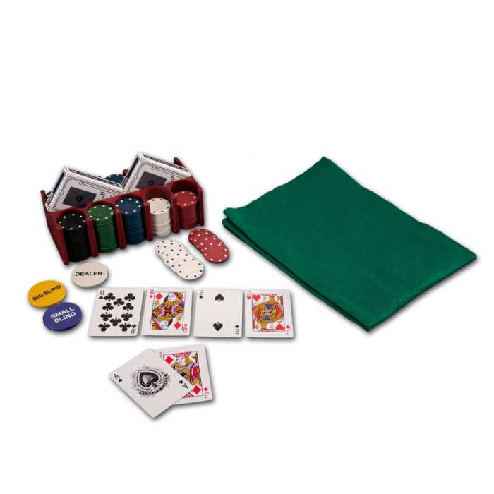 Set Poker Plastic + Metal + Textil [2]