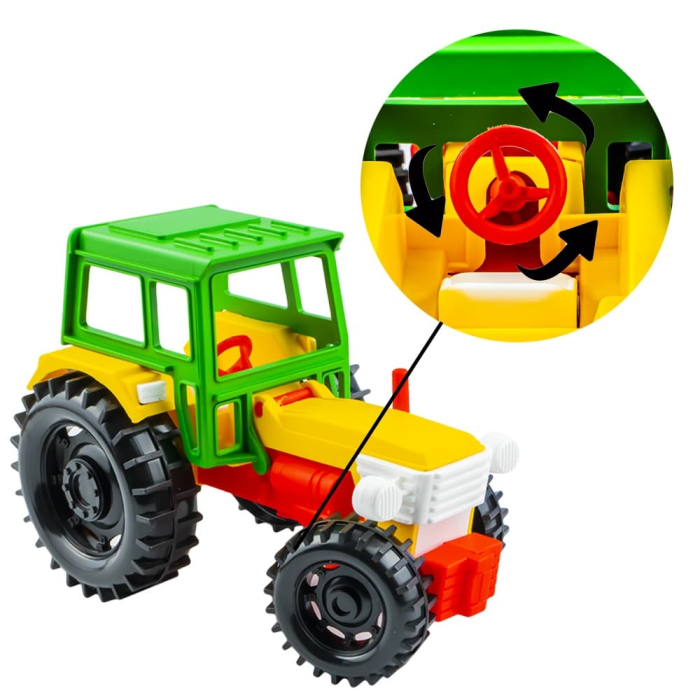 Tractor cu remorca 35x11x13cm - Tigres [3]